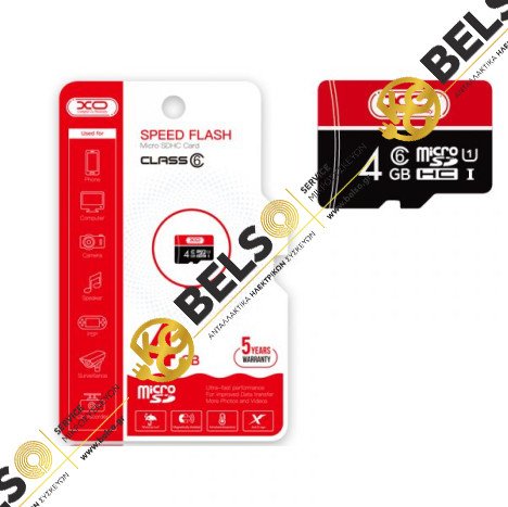 ΚΑΡΤΑ ΜΝΗΜΗΣ 4 GB CL10 MICRO SD